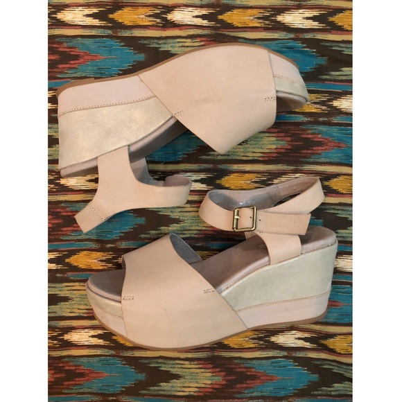Antelope Shoes - αитєℓσρє - Beige Platform Wedge Sandals